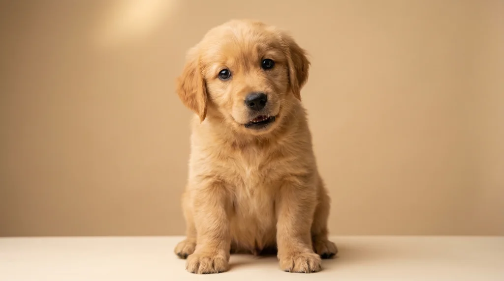 Golden retriever puppy