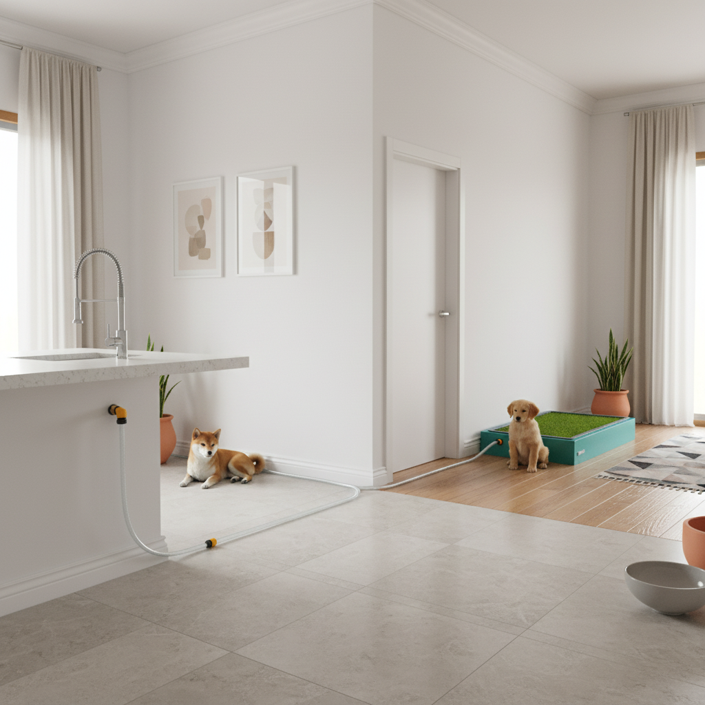 Extended Hose for Distant Water Sources