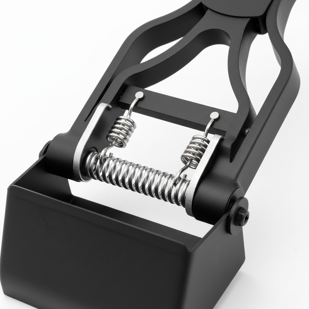 Spring-Loaded Jaw with One-Hand Operation